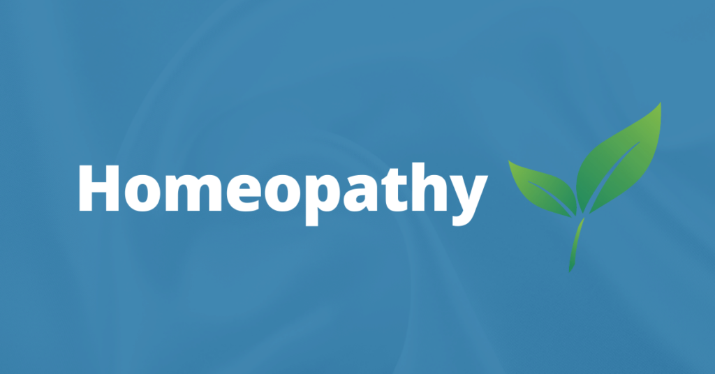 homeopathy natural medicine