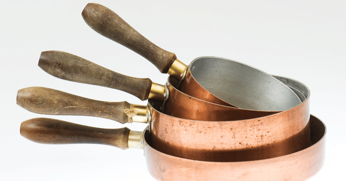 Copper cookware