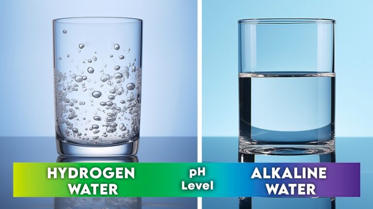 Hydrogen vs Alkaline Water